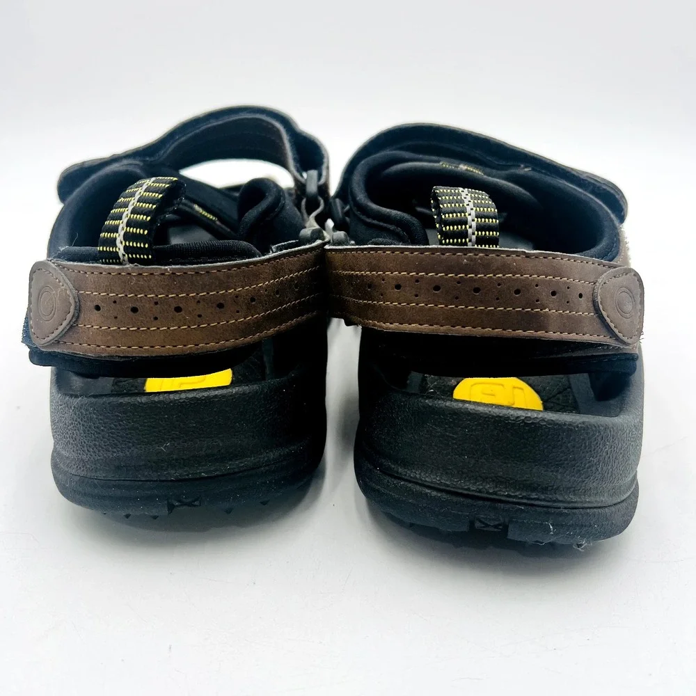 Footjoy Size 8M Leather Golf Spikes Sandals Adjustable Strap Open Toe Mens 45607
